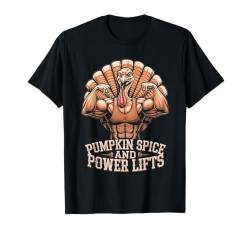 Lustiges Thanksgiving Truthahn Powerlifting Gym Workout Fitness T-Shirt von Fitness Training Bodybuilding Men Women Tees Gifts