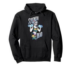 Dia De Los Muertos La Catrina Training am Tag der Toten im Fitnessstudio Pullover Hoodie von Fitness Training Halloween Costume Men Women Tees