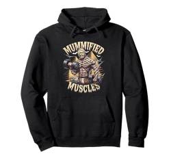 Mumifizierte Muskeln, Halloween, Mumie, Fitnessstudio, Workout Pullover Hoodie von Fitness Training Halloween Costume Men Women Tees