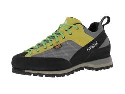 Fitwell Big Wall Creek EV wasserdichte und leichte Zustiegsschuhe Herren mit Event Membrane und Vibramsohle | Wanderschuhe | Klettersteigschuhe | Made in Italy yellow EU 41 von Fitwell