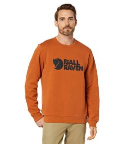 Fjällräven Herren Logo Sweater Sweatshirt, Terracotta Brown, M von Fjällräven