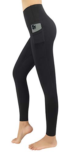 Flatik Sport leggins für damen Sporthose High Waist mit Tasche Fitnesshose Blickdicht Gym Leggings M von Flatik