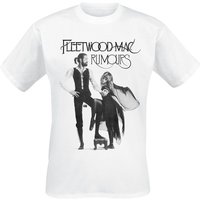 Fleetwood Mac T-Shirt - Rumours - S bis XXL - für Männer - Größe L - weiß  - Lizenziertes Merchandise! von Fleetwood Mac