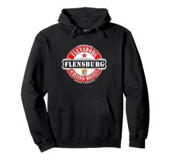 Flensburg Meer Schleswig-Holstein Ostsee Bier Fischbrötchen Pullover Hoodie von Flensburg Meer Norden Digga Norddeutschland