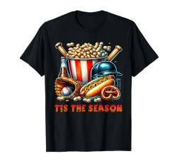 Tis The Season Baseball Fall Season Spice Halloween T-Shirt von Flo Design Fall Season