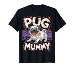 Pug Owner Dog Funny Halloween Pug Mummy Dogs Men Women Kids T-Shirt von Flo Design Halloween