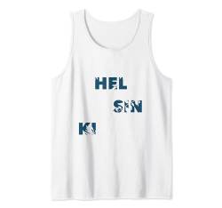 Flower City Finnland - Helsinki Tank Top von Floral Helsinki Gift For Men,Women & Summer