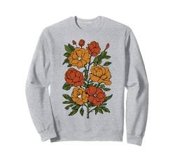 Frauen Blumen Floral Designs Mädchen Frauen Sommer Wildblume Sweatshirt von Floral and Flowers Designs