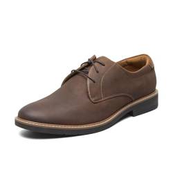 Florsheim Herren Herington Plain Toe Oxford, Braun Crazy Horse, 40 EU von Florsheim