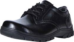 Florsheim Kids Boys' Getaway Plain Ox Jr. II Oxford, Black, 1 M US Little Kid von Florsheim