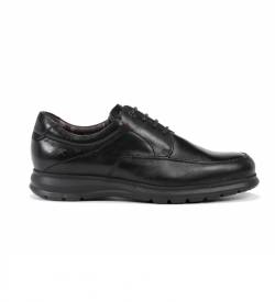 Fluchos für Herren. F0602_SOFT_NEGF Schuhe F0602_soft_brnu soft bristol schwarz (46), Leder, Schnürsenkel, Lässig von Fluchos