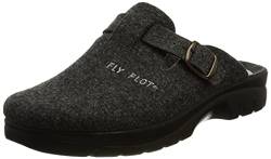 Flyflot Herren 880243 Hausschuh, anthrazit, 40 EU von Fly Flot