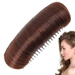 Haarknoten Falsche Haarspange, Haar Bump Up Clip, Hair Bump Insert, Styling Tool für Frisuren, Strähnen Pad Styling Tool, Damen Strang Bun Volume Clip, Volume Bump Inserts für Strähnen von Foeirp