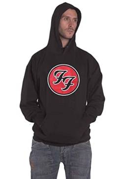 Foo Fighters Kapuzenpullover FF Band Logo Nue offiziell Herren Schwarz Pullover L von Foo Fighters