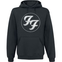 Foo Fighters Kapuzenpullover - Logo In Circle - S bis XXL - für Männer - Größe XL - schwarz  - Lizenziertes Merchandise! von Foo Fighters