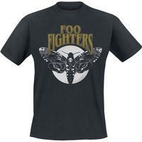 Foo Fighters T-Shirt - Hawk Moth - S bis XXL - für Männer - Größe M - schwarz  - Lizenziertes Merchandise! von Foo Fighters