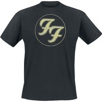 Foo Fighters T-Shirt - Logo In Circle - S bis 3XL - für Männer - Größe L - schwarz  - Lizenziertes Merchandise! von Foo Fighters