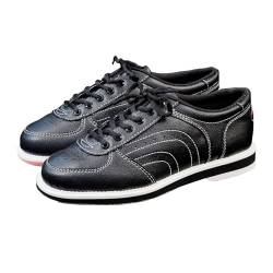 Fooceoute Bowlingschuhe,Bowlingschuhe Damen,Bowling-Schuhe MäNner,Herren Bowling-Schuh,Erwachsene Bowlingschuhe,Leder Bowlingschuhe,Buffer Atmungsaktiv,Anti-Rutsch,FüR Anfänger und Profis von Fooceoute