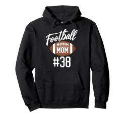 Fußball Mama #38 Lustiges Mutter Frau Touchdown Mädchen Sohn Spiel Pullover Hoodie von Football Mom Love Apparel