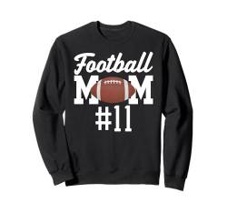 Fußball Mama #11 Lustiges Mutter Frau Touchdown Mädchen Sohn Spiel Sweatshirt von Football Mom Touchdown Tees