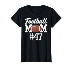 Fußball Mama #47 Lustiges Mutter Frau Touchdown Mädchen Sohn Spiel T-Shirt von Football Mom Touchdown Tees