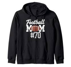 Fußball Mama #70 Lustiges Mutter Frau Touchdown Mädchen Sohn Spiel Kapuzenjacke von Football Mom Touchdown Tees