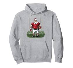 Weihnachtsmann Fußball Weihnachten für Kinder Jungen Herren Xmas Fußball Pullover Hoodie von Football Santa Christmas