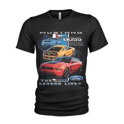 Ford Mustang Boss Legends T-Shirt for Men von Ford Motor Company