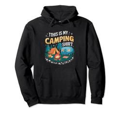 Erkunden Sie den Campingwald im Freien Das ist mein Camping-T-Shirt Pullover Hoodie von Forest Camps Camping Forest Lake Camping Adventure