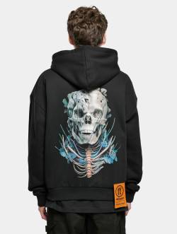 Forgotten Faces Eroded Ultra Heavy Cotton Box Hoody von Forgotten Faces