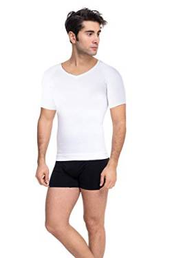 Formeasy Herren Bauchweg T-Shirt L (Weiß) von Formeasy