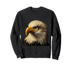 Amerikanische Flagge Weißkopfseeadler Shirt Patriotischer USA Majestätischer Adler Sweatshirt von Four Elements Gifts