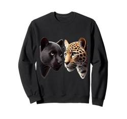 Black Panther Shirt Damen Herren Kinder Wildlife Wildkatze, Leopard Sweatshirt von Four Elements Gifts