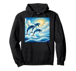 Dophin Shirt für Männer Frauen Kinder Ozeanliebhaber Meer Marine Life Pullover Hoodie von Four Elements Gifts