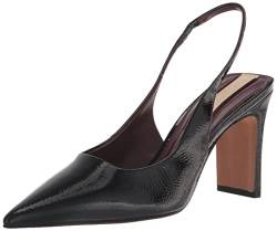 Franco Sarto Damen Averie spitzem Zehenbereich, Slingback, hoher Absatz Pumps, Black Crinkle, 39 EU von Franco Sarto