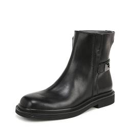 Franco Sarto Klassische Stiefelette für Damen, Schwarz Leder, 40 EU von Franco Sarto