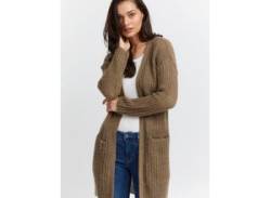 fransa Strickjacke Damen, braun von Fransa