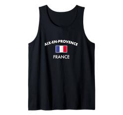 Aix-en-Provence France Frankreich Französische Franzose Tank Top von Französische Stolz France Frankreich Geschenke