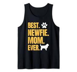 Neufundländer BEST NEWFIE MOM EVER Neufundländer Hundemama Tank Top von Frauen Geschenke Neufundländer Shirt Neufundländer