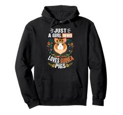 Nur ein Mädchen,das Meerschweinchen Lustiges Meerschweinchen Pullover Hoodie von Frauen-Wildtiere lustig