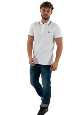 POLO UOMO FRED PERRY WHITE von Fred Perry