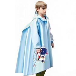 Freiesoldaten Kinder Regen-Poncho Wasserdicht Wiederverwendbar Leichtes Gewicht Regenjacke Regenkleidung mit Schulranzenüberzug von Freiesoldaten