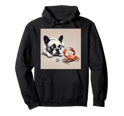 Französische Bulldogge Shirt Frenchie Mama Papa Hund Welpen Haustier Hund Pullover Hoodie von French Bulldog Gifts and Doggie Shirts