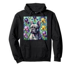 Französische Bulldogge Sternennachthemd Vincent Van Gogh Frenchie Pullover Hoodie von French Bulldog Gifts and Doggie Shirts