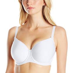 Freya Damen Idol Seam Molded Balcony Bra BH, weiß, 85E von Freya