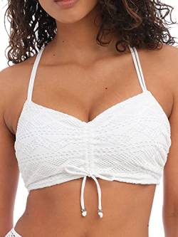 Freya Sundance Bralette-Bikinioberteil mit verdecktem Bügel, Größe 4000, 85G, Weiß, Weiss/opulenter Garten, 85F von Freya