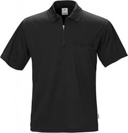 Fristad Kansas - Coolmax® Poloshirt 718 PF Large Black 100470-940 L von Fristads