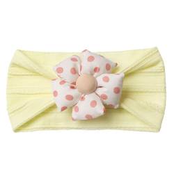 Baby Turban Haarband Für Mädchen Fotografie Kopfschmuck Für Kleinkinder Bequem Und Weich Blumen Haarband Haarverzierung Weiche Kopfbedeckung von Frotox