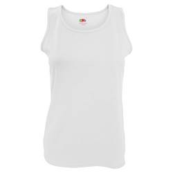 Fruit of the Loom Damen Tank Top Performance Vest Lady-Fit 61-418-0 White M von Fruit of the Loom