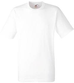 Fruit of the Loom Heavy Cotton T, White, L von Fruit of the Loom